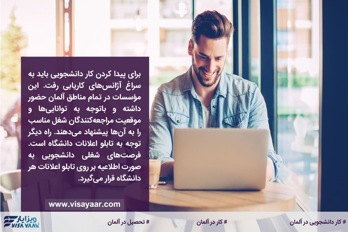 چگونه می توان کار دانشجویی در آلمان پیدا کرد؟