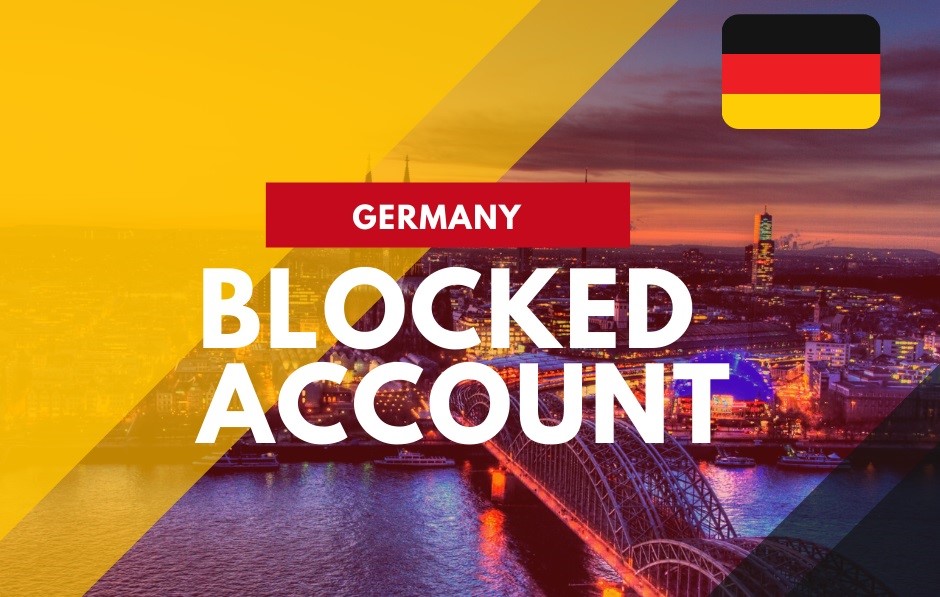 بلاکت اکانت یا حساب مسدود شده برای ویزای آلمان