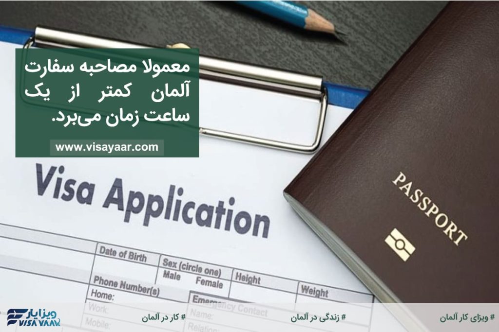 Participate in the visa interview