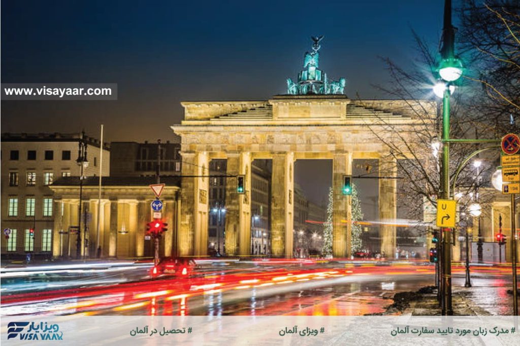 German language certificate for educational immigration to Germany
