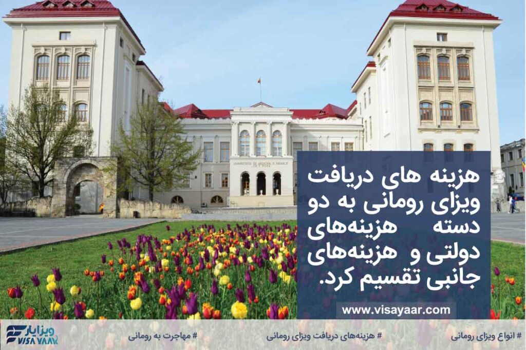 هزینه‌های دریافت ویزای رومانی