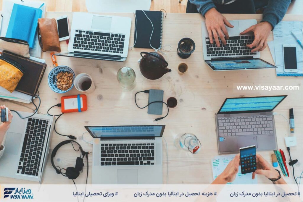 هزینه تحصیل در ایتالیا بدون مدرک زبان